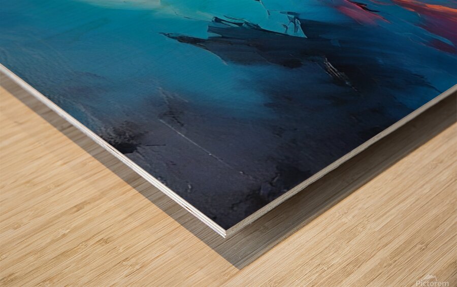 Tranquil Twilight Wood print