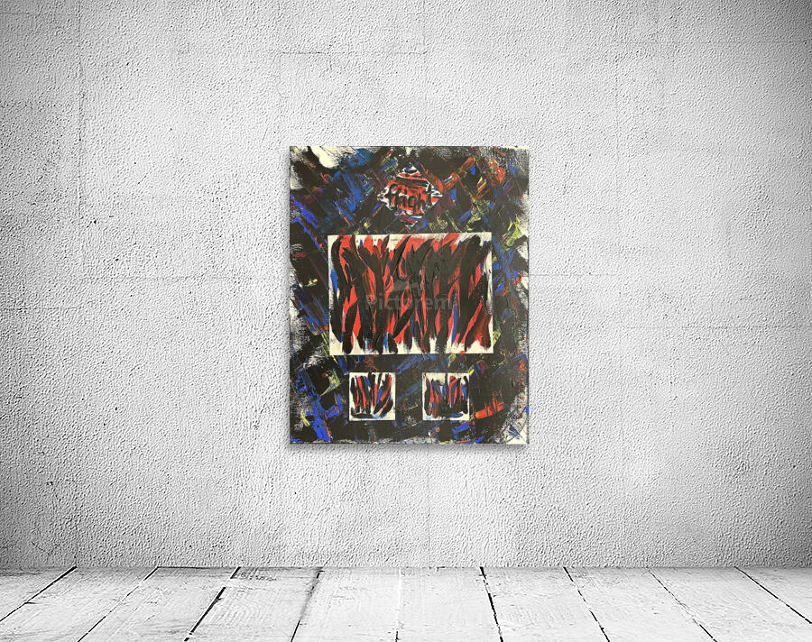 Fright Print Wall Preview