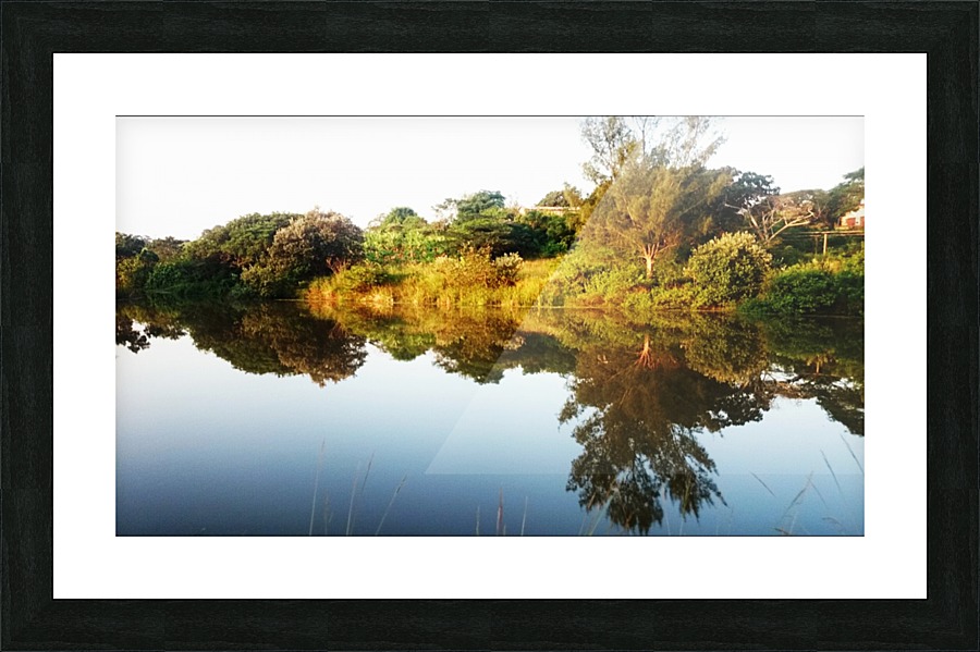 Above or below Picture Frame print