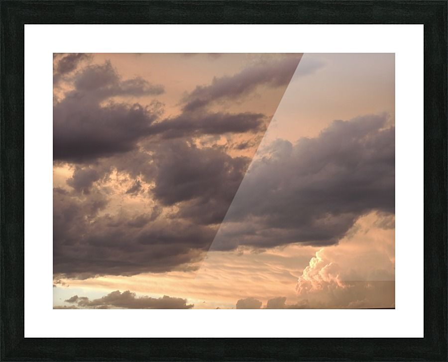 Sunset Clouds Picture Frame print