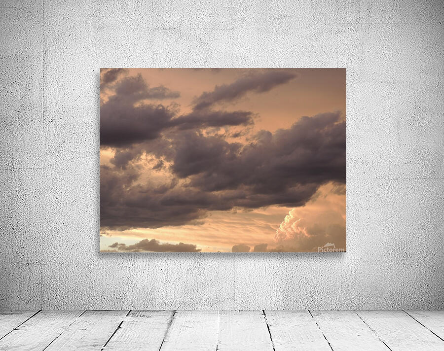 Sunset Clouds Wall Preview
