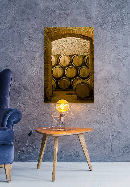 Oak Wine Barrels Chianti Italy by Petr Svarc