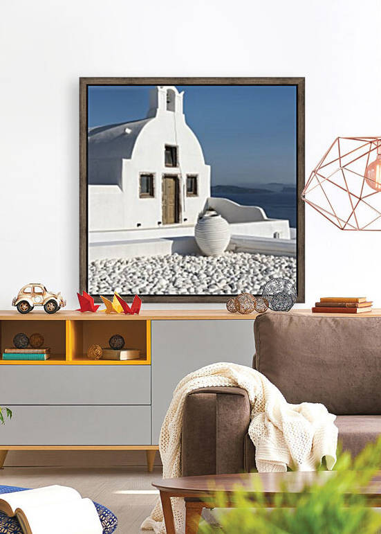 White Church Oia Santorini by Petr Svarc