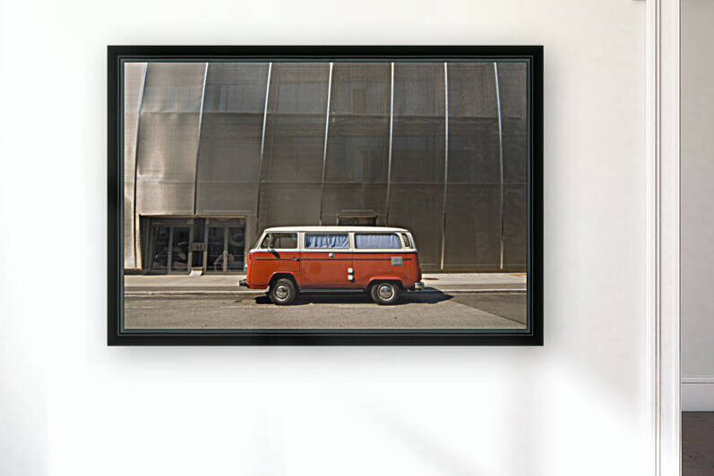 Classic Red VW T2 Van Graz Austria by Petr Svarc