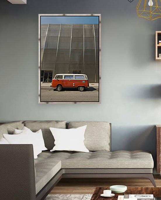 Classic Red VW T2 Van Graz Austria by Petr Svarc
