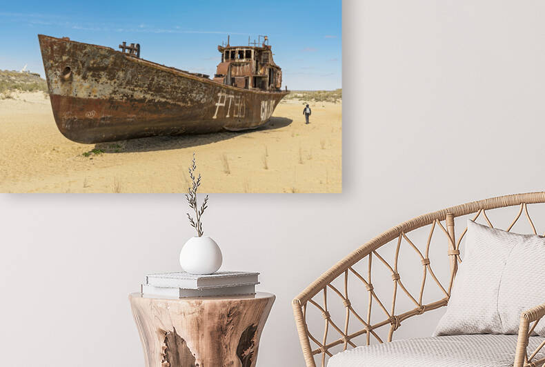Moynaq Ship Cemetery Uzbekistan by Petr Svarc