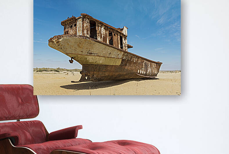 Moynaq Ship Cemetery Uzbekistan by Petr Svarc