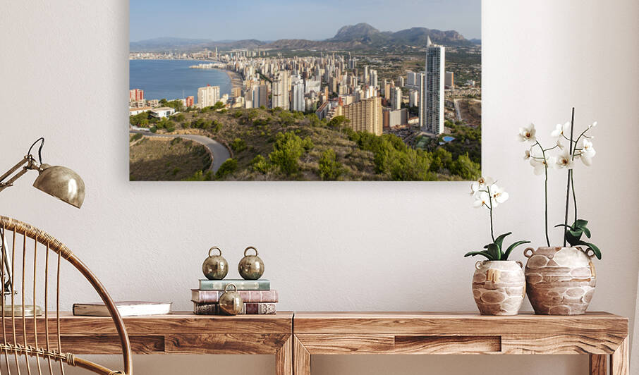 Skyscrapers of Benidorm Spain by Petr Svarc