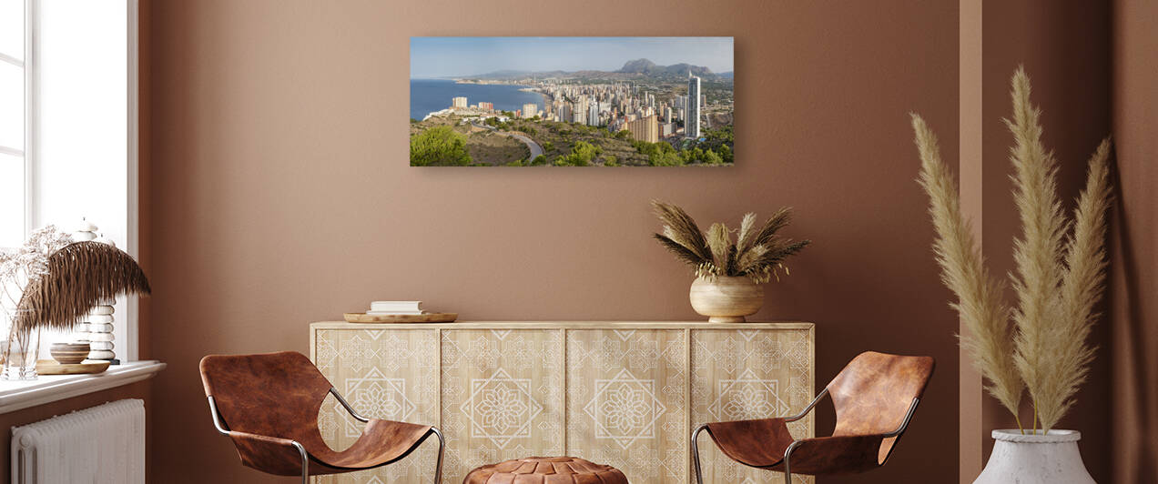 Skyscrapers of Benidorm Spain by Petr Svarc