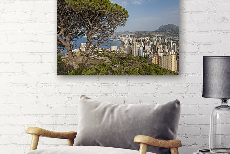 Skyscrapers of Benidorm Spain by Petr Svarc