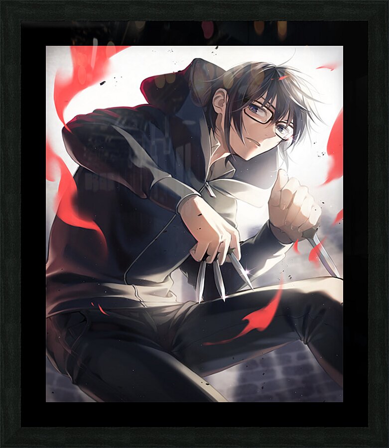 K Project 8 Picture Frame print