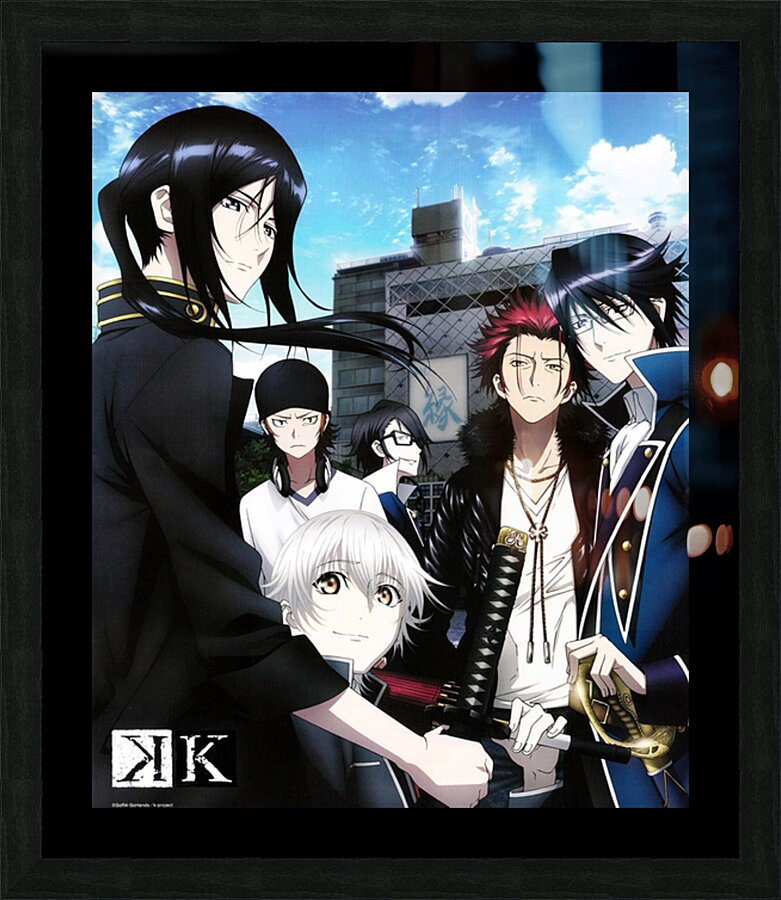 K Project 11 Picture Frame print