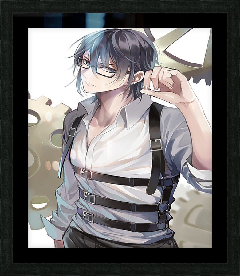 K Project 12 Picture Frame print