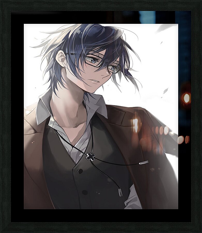 K Project 16 Picture Frame print