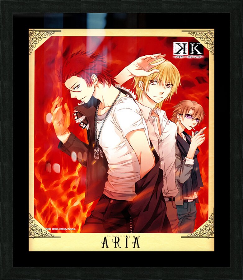 K Project 23 Picture Frame print