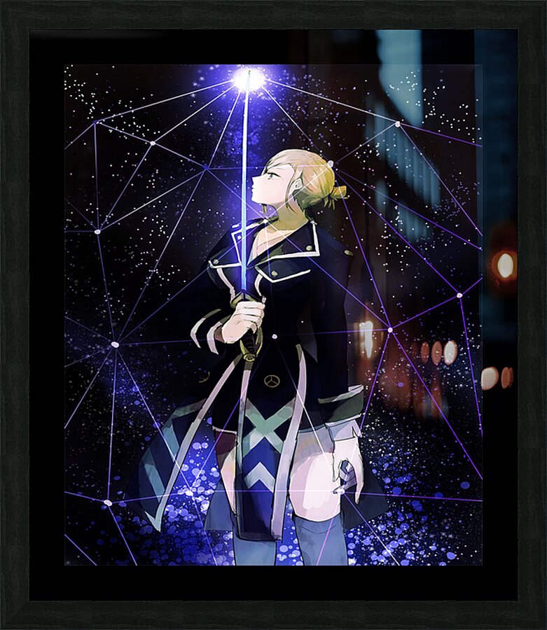 K Project 25 Picture Frame print