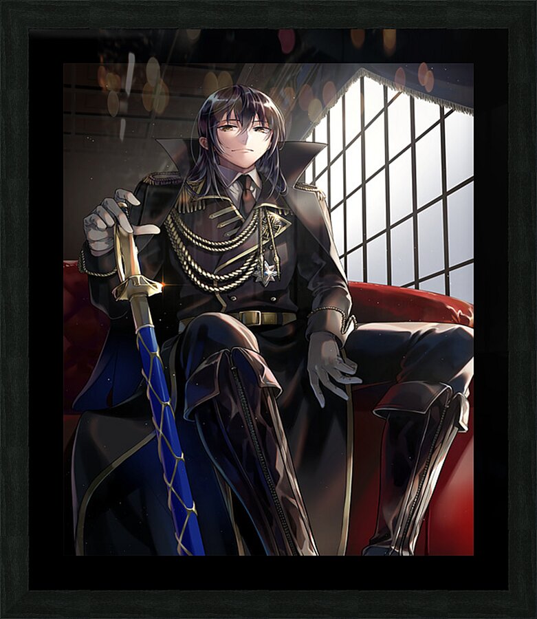 K Project 26 Picture Frame print