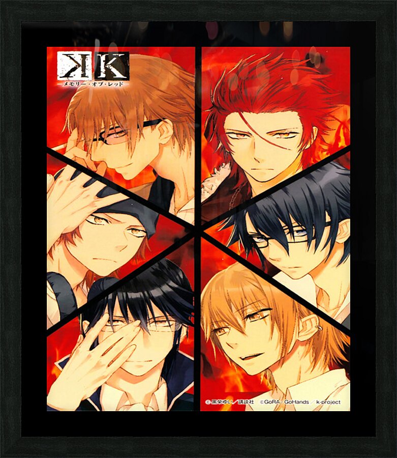 K Project 29 Picture Frame print