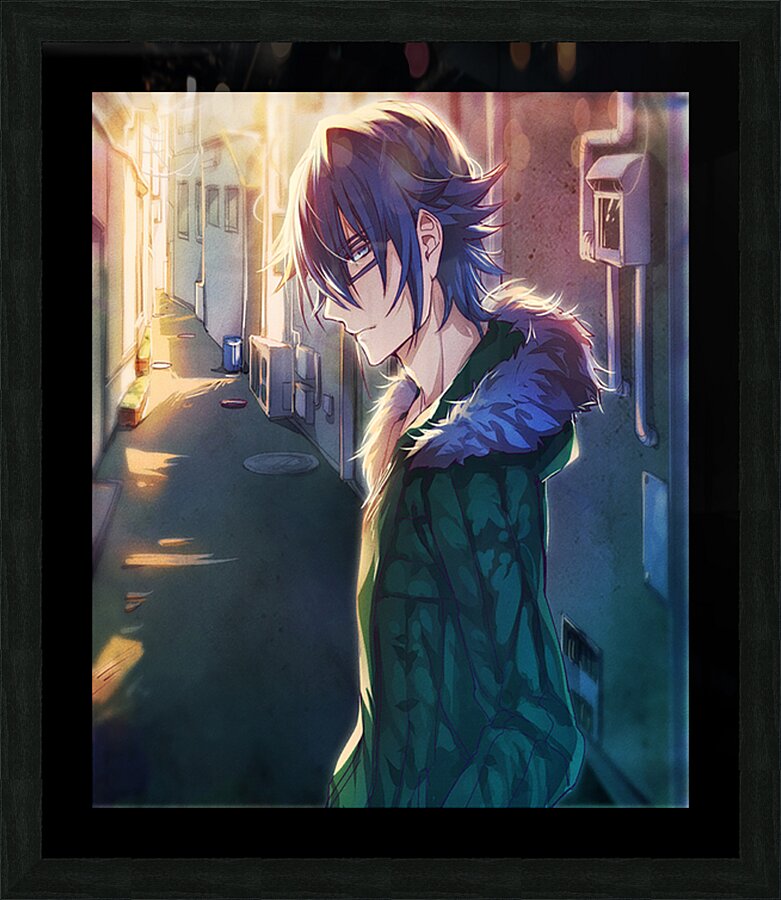 K Project 32 Picture Frame print