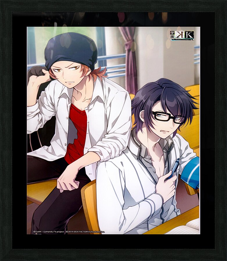 K Project 34 Picture Frame print