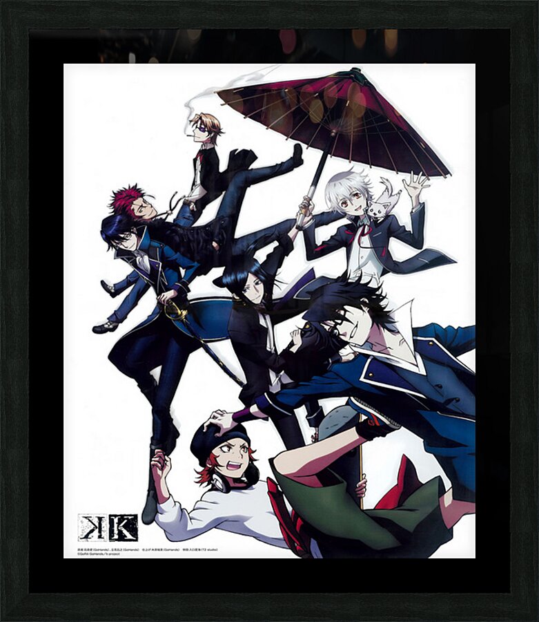 K Project 40 Picture Frame print