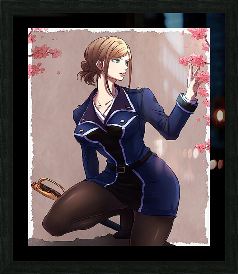 K Project 42 Picture Frame print