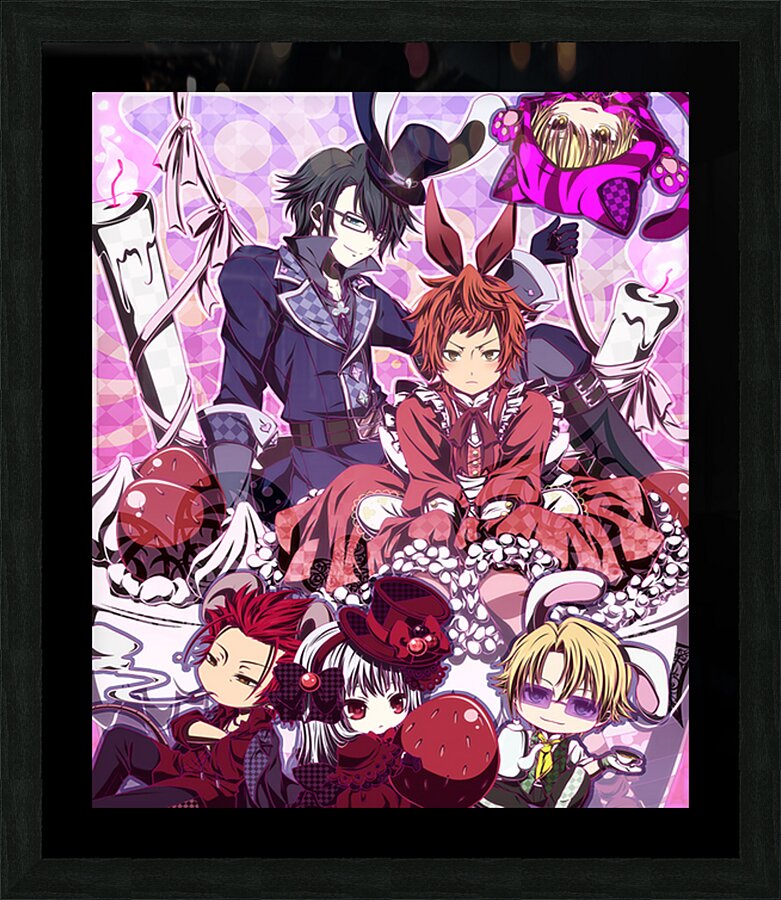 K Project 14 Picture Frame print