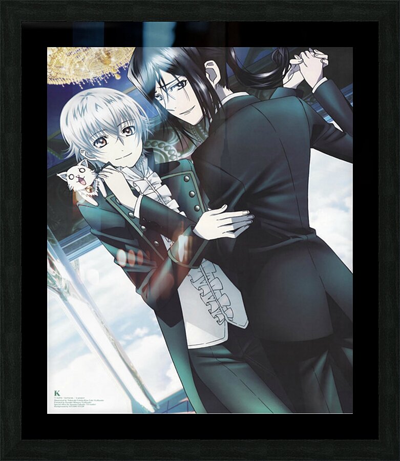 K Project 16 Picture Frame print
