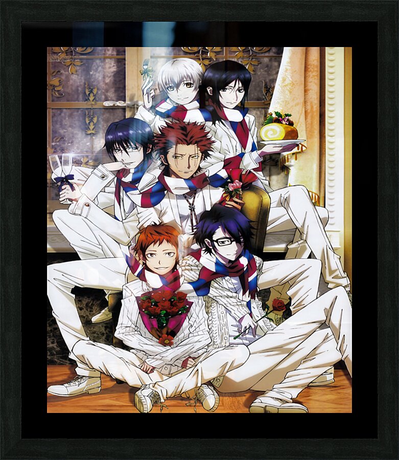 K Project 38 Picture Frame print
