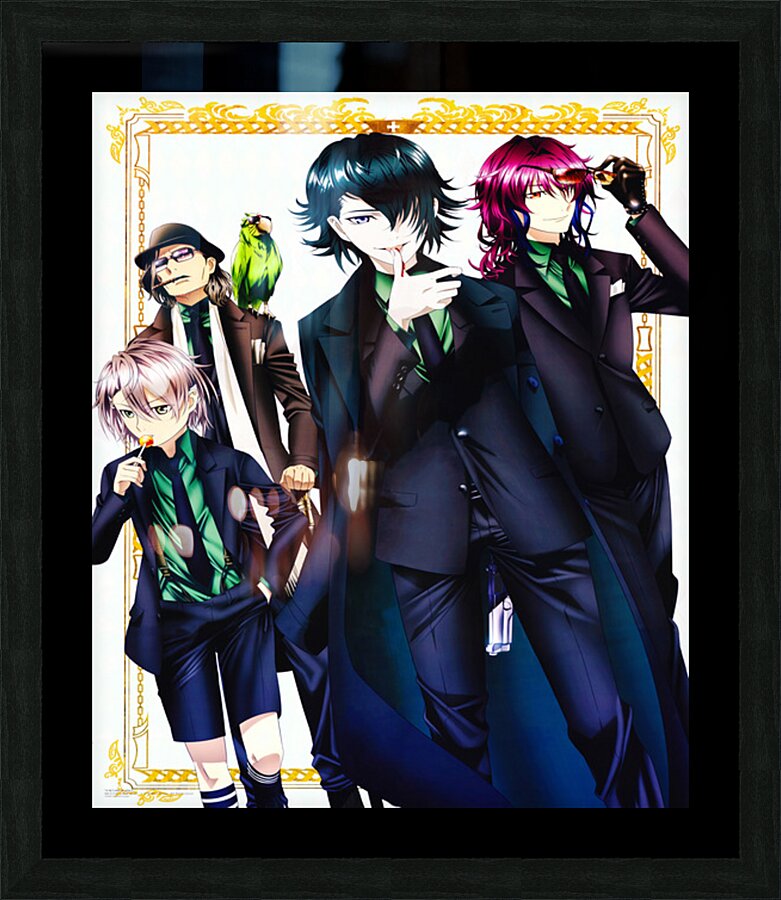 K Project 8 Picture Frame print