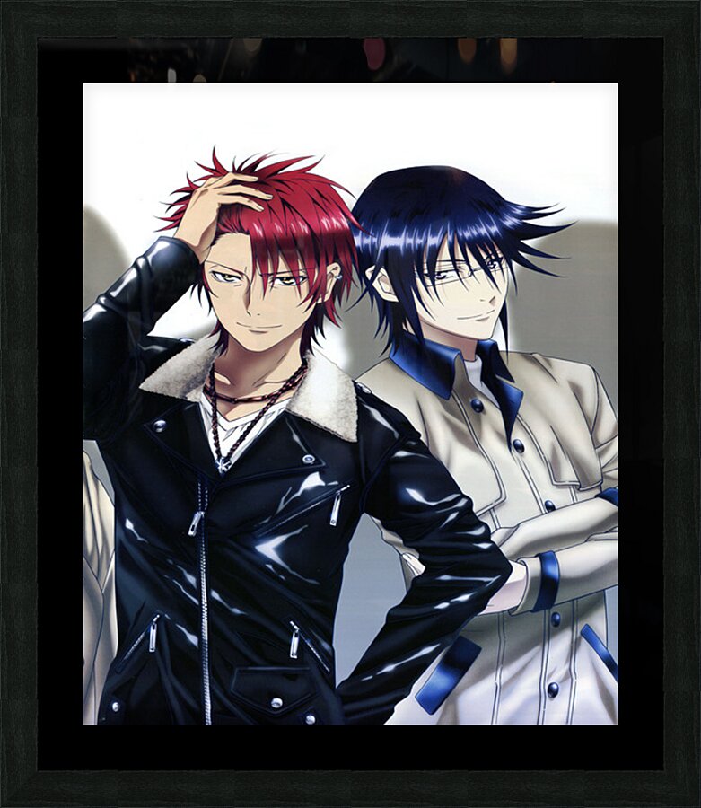 K Project 14 Picture Frame print