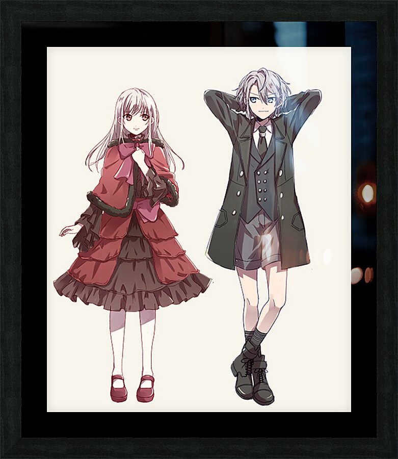K Project 32 Picture Frame print