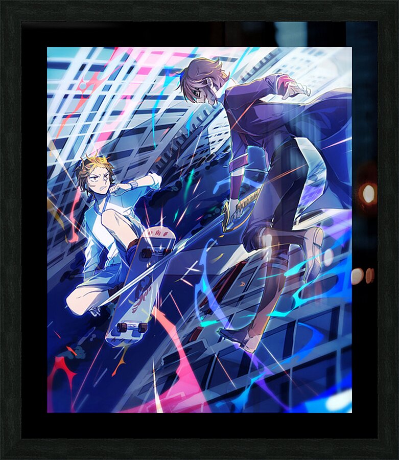 K Project 34 Picture Frame print