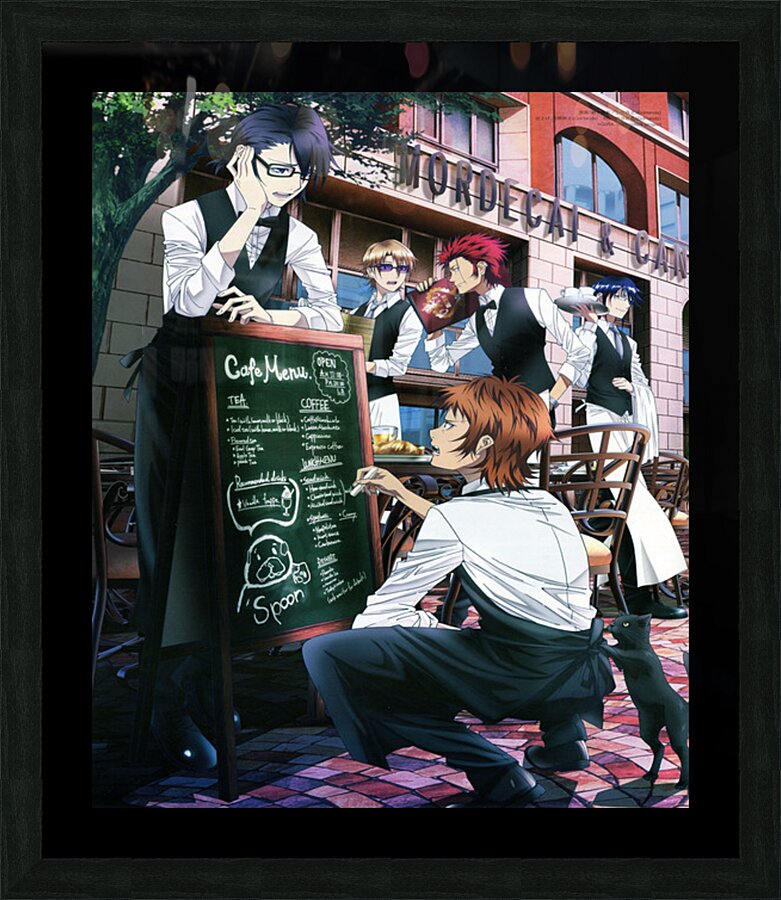 K Project 35 Picture Frame print