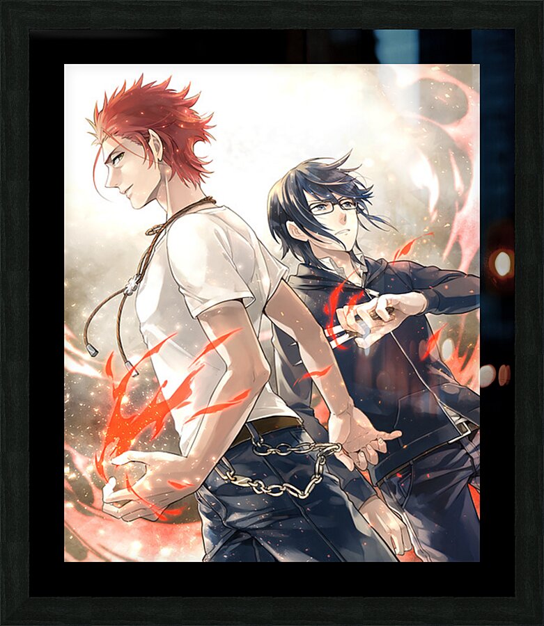 K Project 11 Picture Frame print
