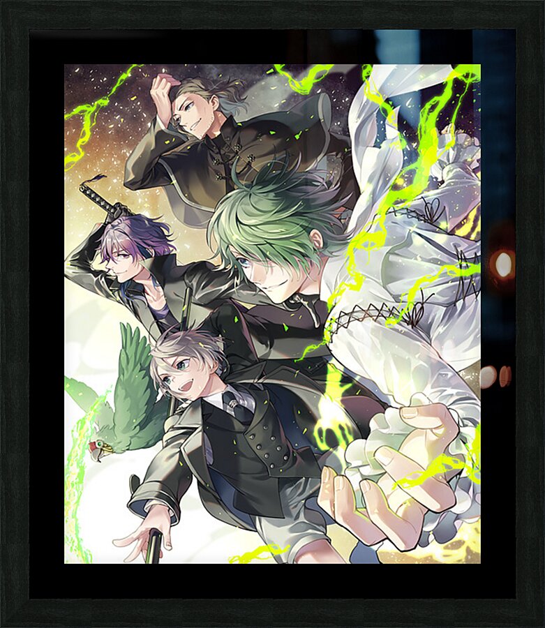 K Project 14 Picture Frame print