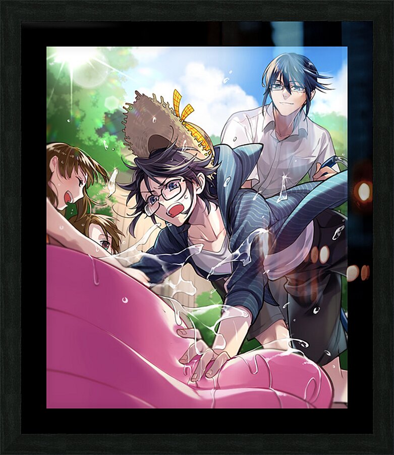 K Project 22 Picture Frame print