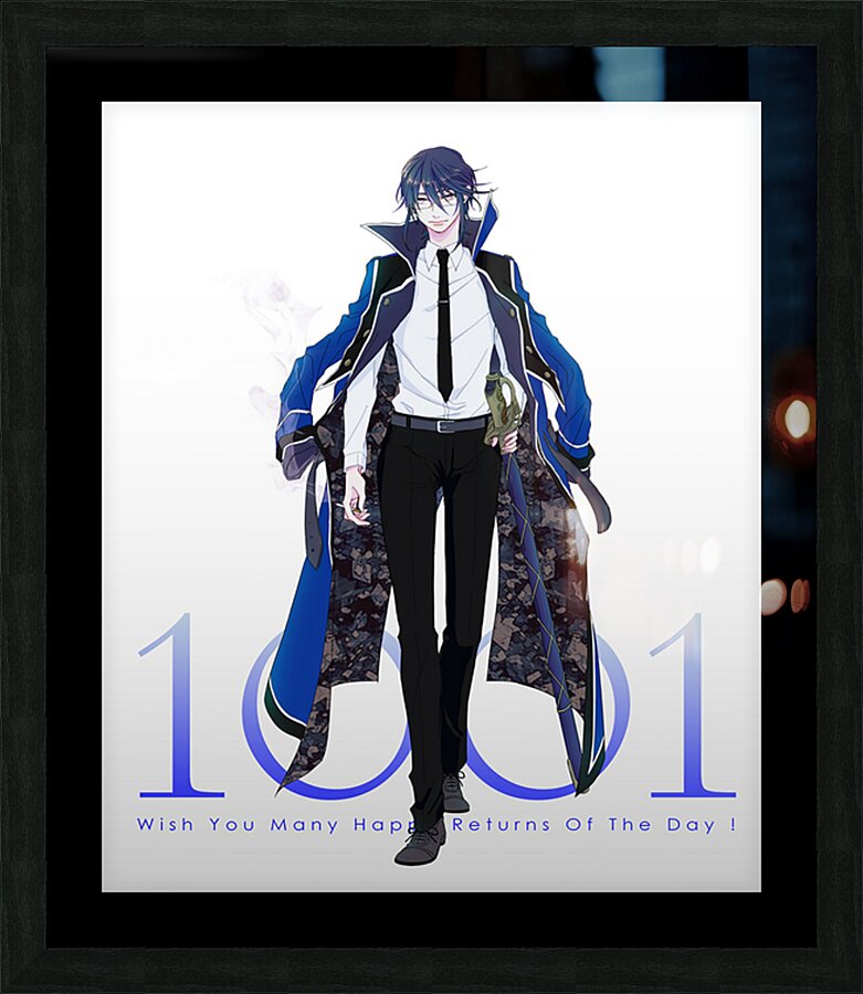 K Project 26 Picture Frame print