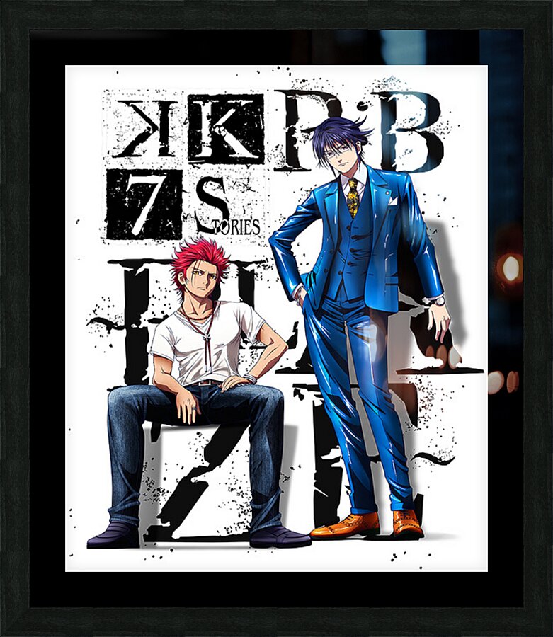K Project 27 Picture Frame print