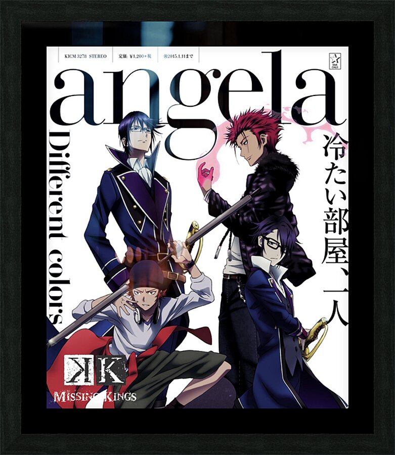K Project 28 Picture Frame print