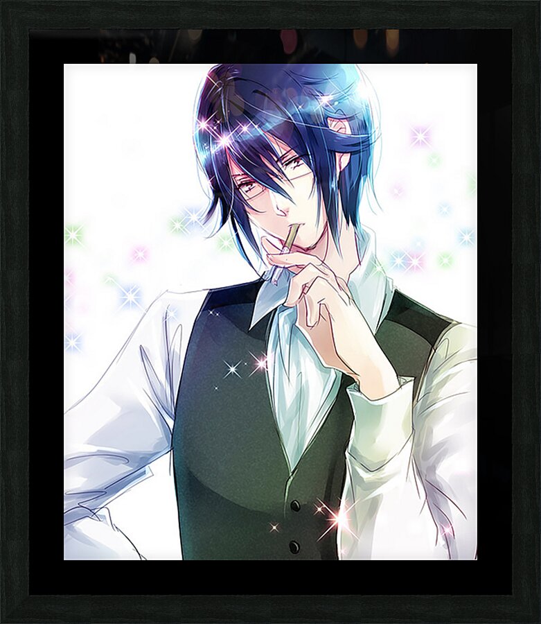K Project 30 Picture Frame print