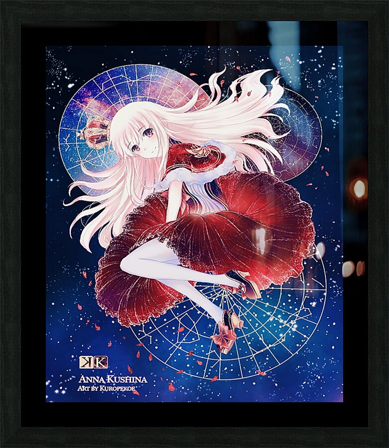 K Project 33 Picture Frame print