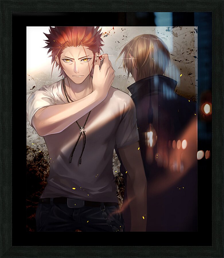 K Project 38 Picture Frame print