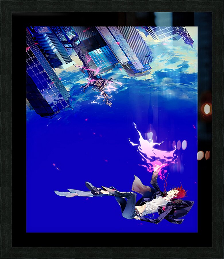 K Project 8 Picture Frame print