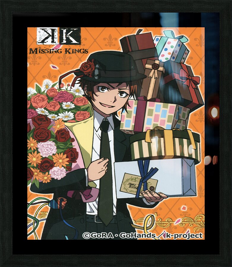 K Project 9 Picture Frame print