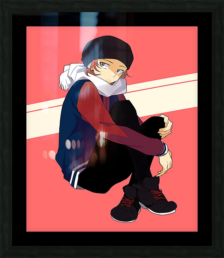 K Project 10 Picture Frame print