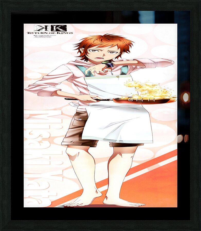 K Project 15 Picture Frame print