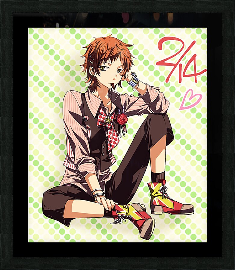 K Project 17 Picture Frame print