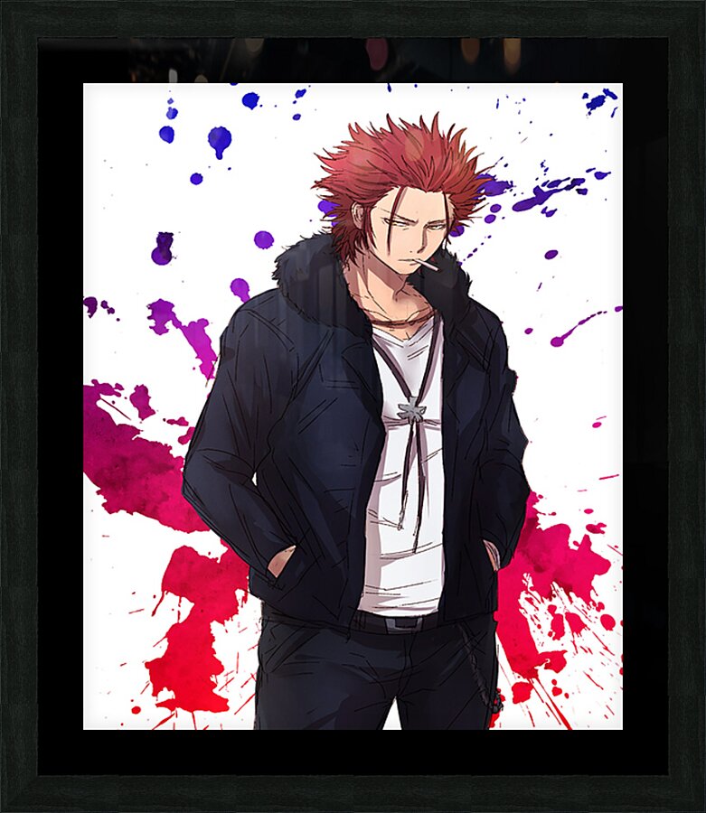 K Project 18 Picture Frame print