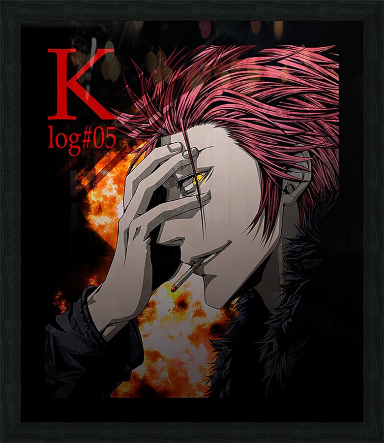 K Project 19 Picture Frame print